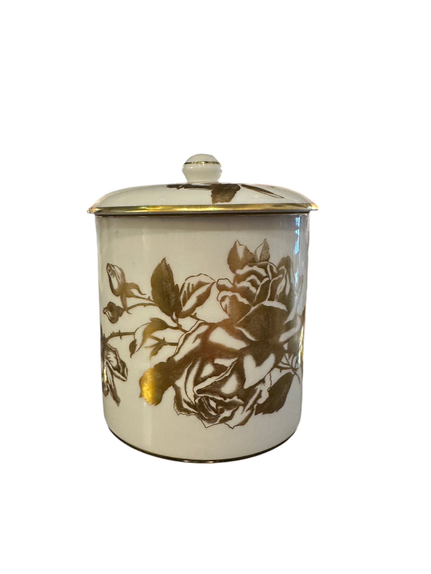 Rose Lidded Jar