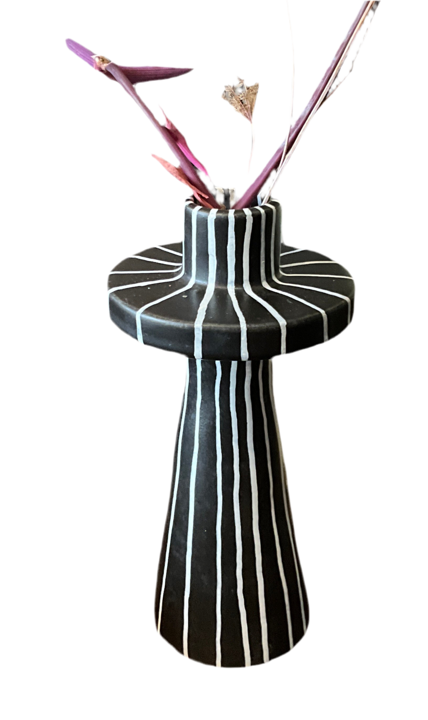 Striped Bud Vase