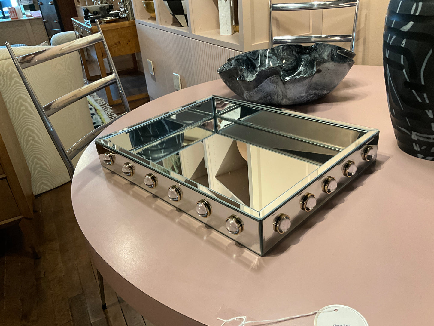 French Mirror Ball Tray
