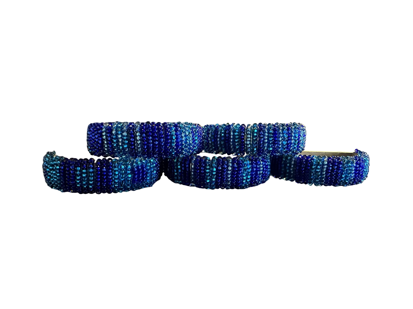 Beaded Napkin Rings (set of 5)