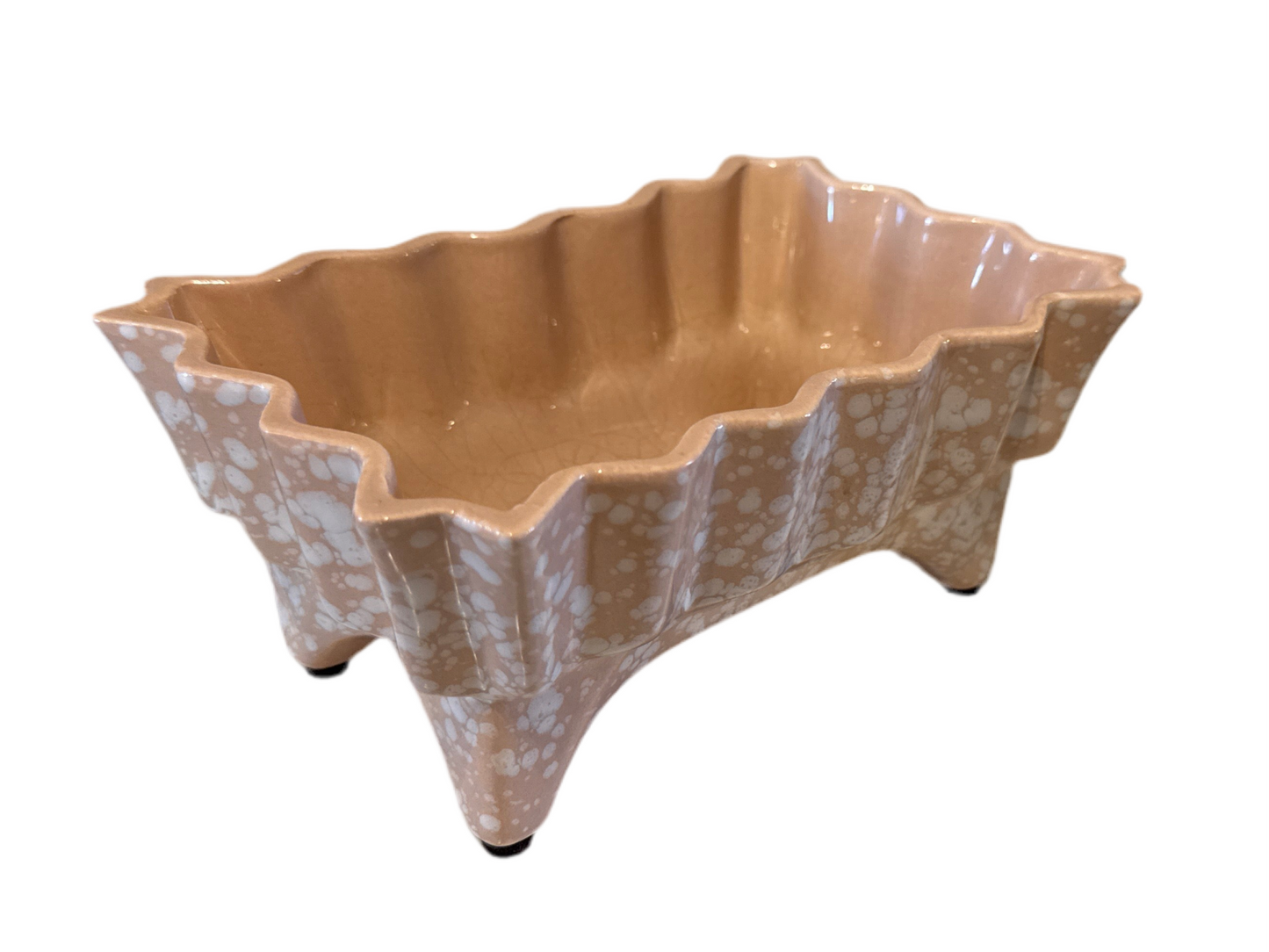 Vintage Peach Planter