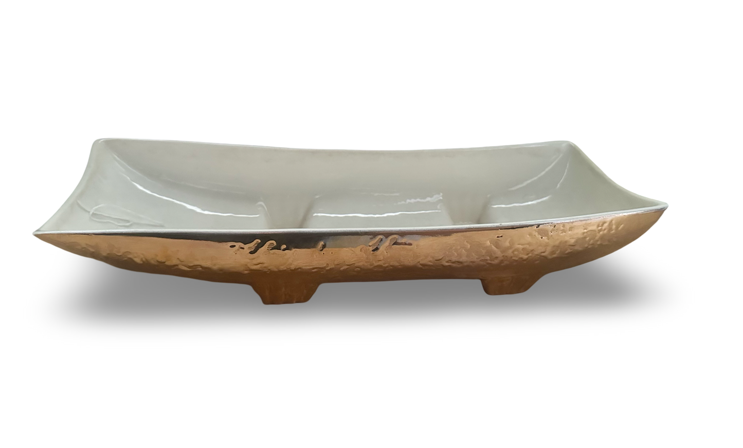 Sebring Gilded Planter