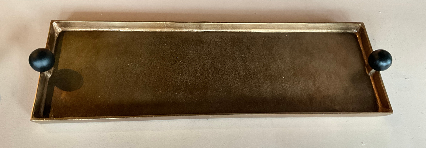 Painted Cast Iron Tray