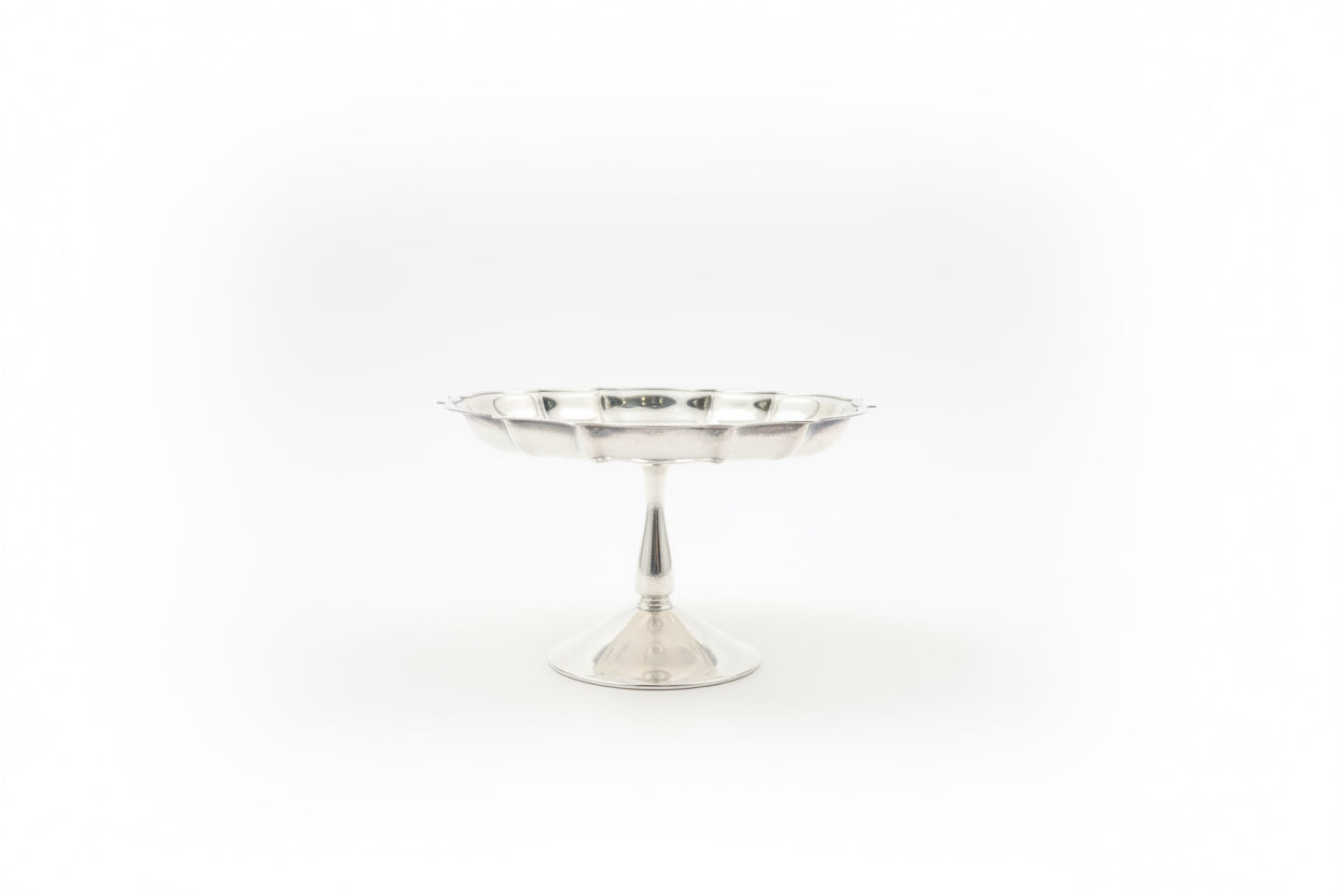 Silver Plated Pedestal Bowl