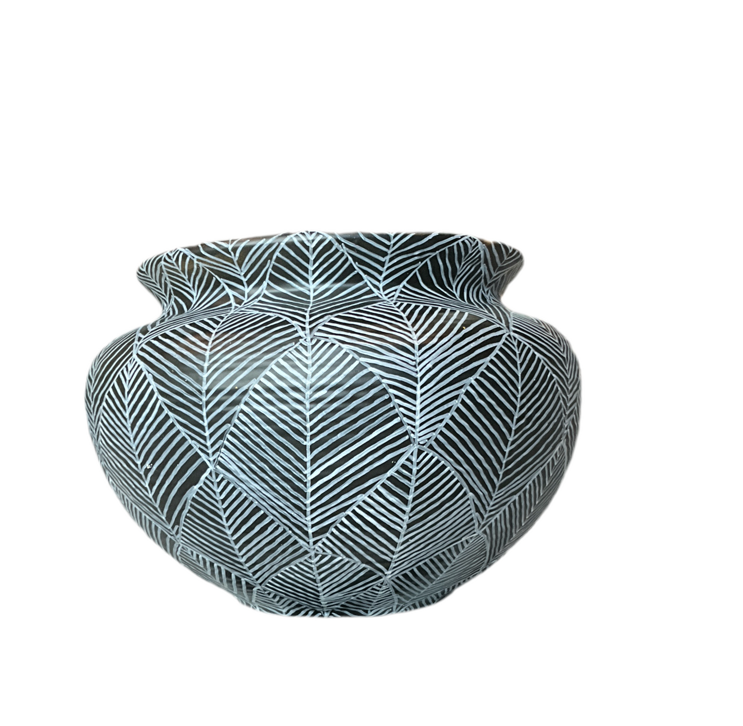 Palm Painted Bowl