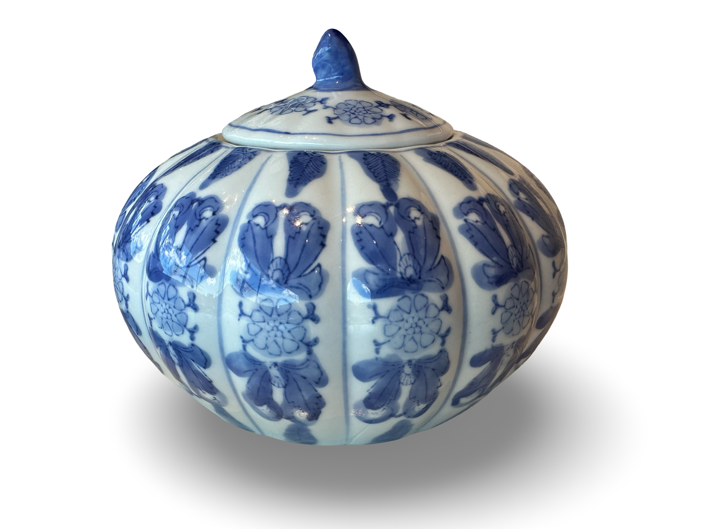 Large Antique Chinese Pumpkin Jar