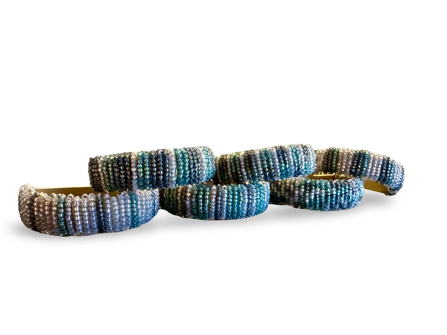 Beaded Napkin Rings (set of 6)