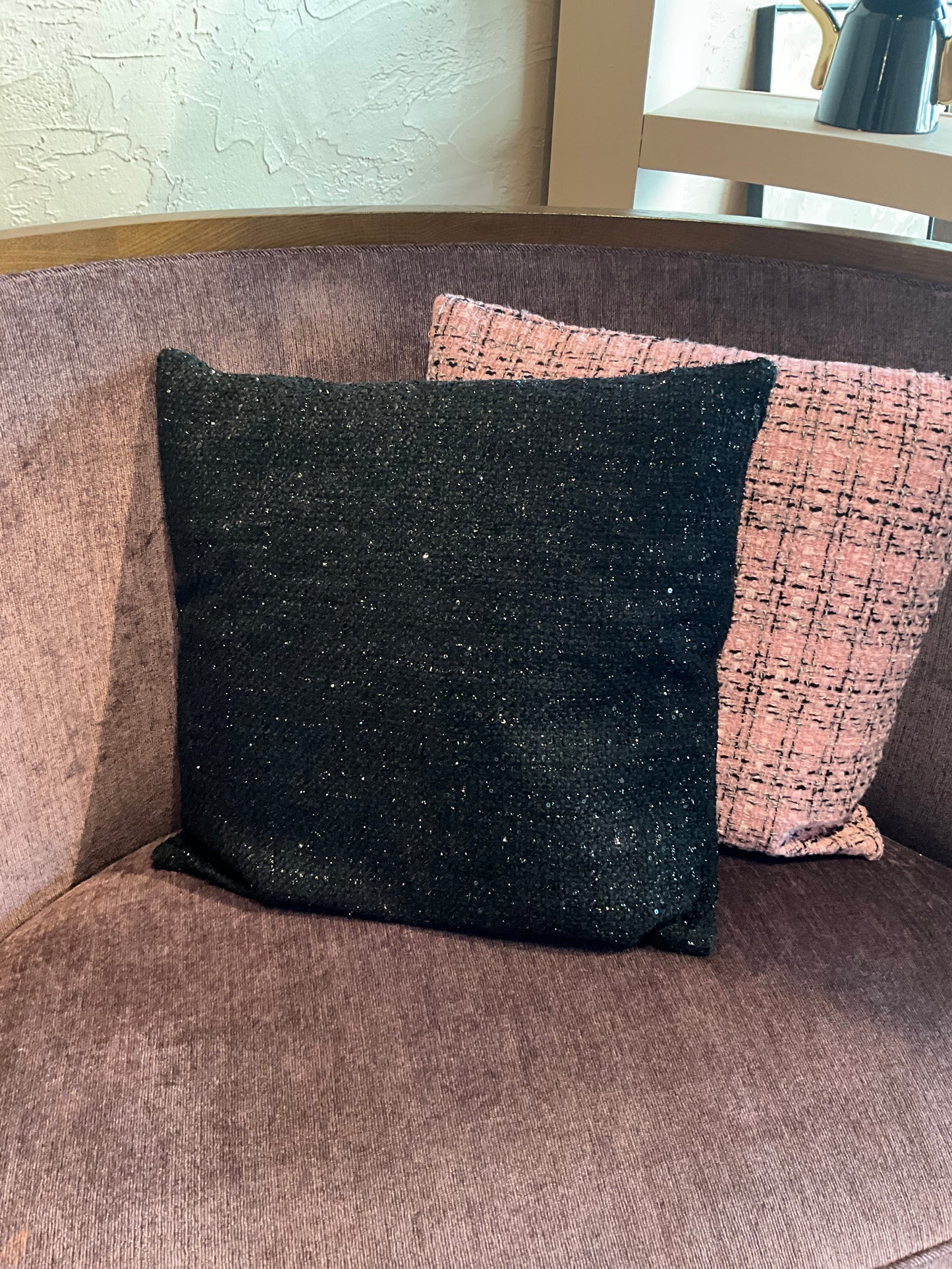 Sparkly Tweed Pillows