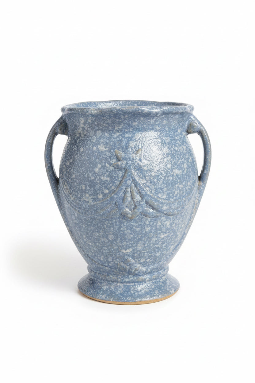 Periwinkle Spongeware Vase