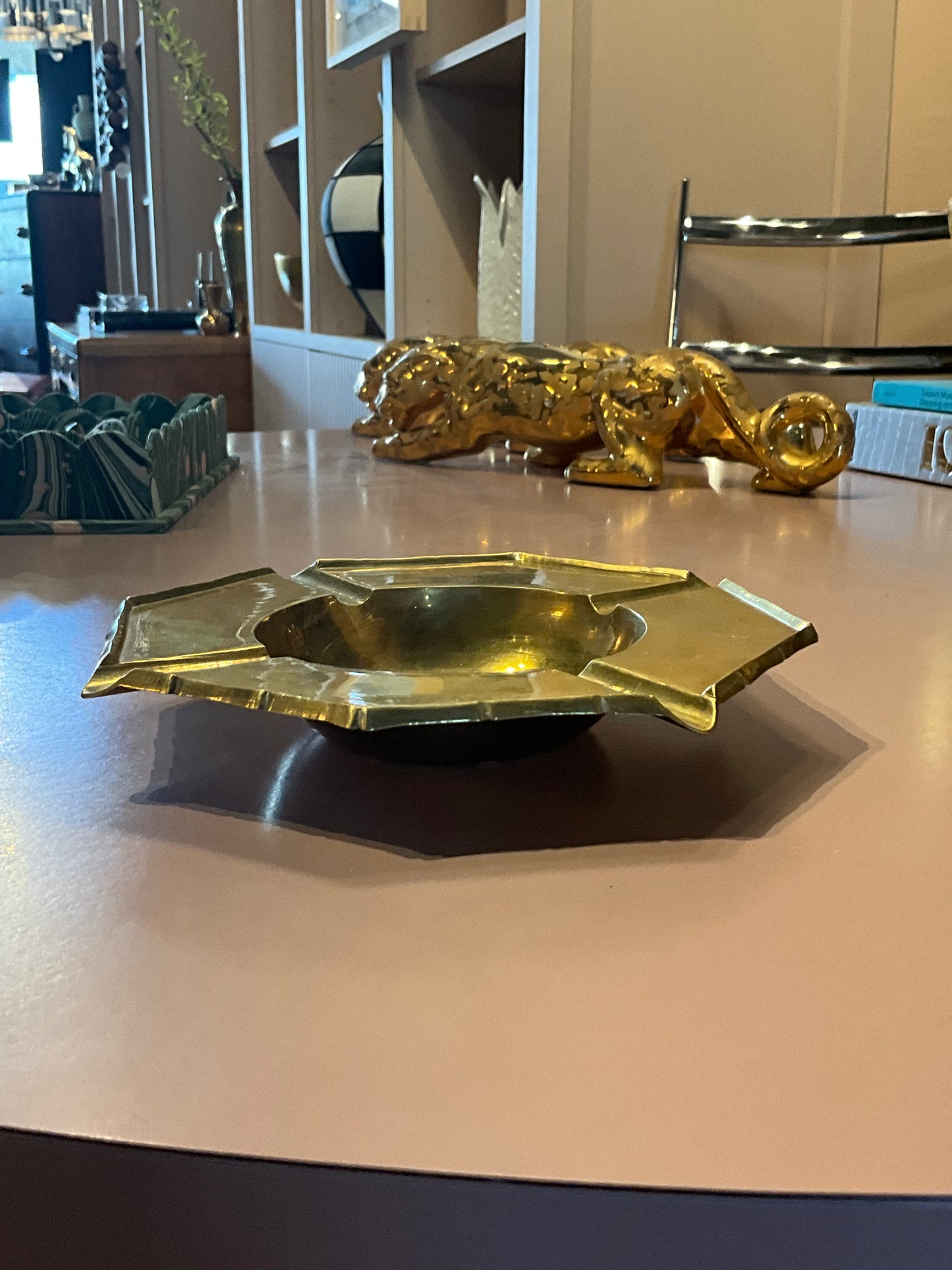 Glamour Vice Brass Ashtray