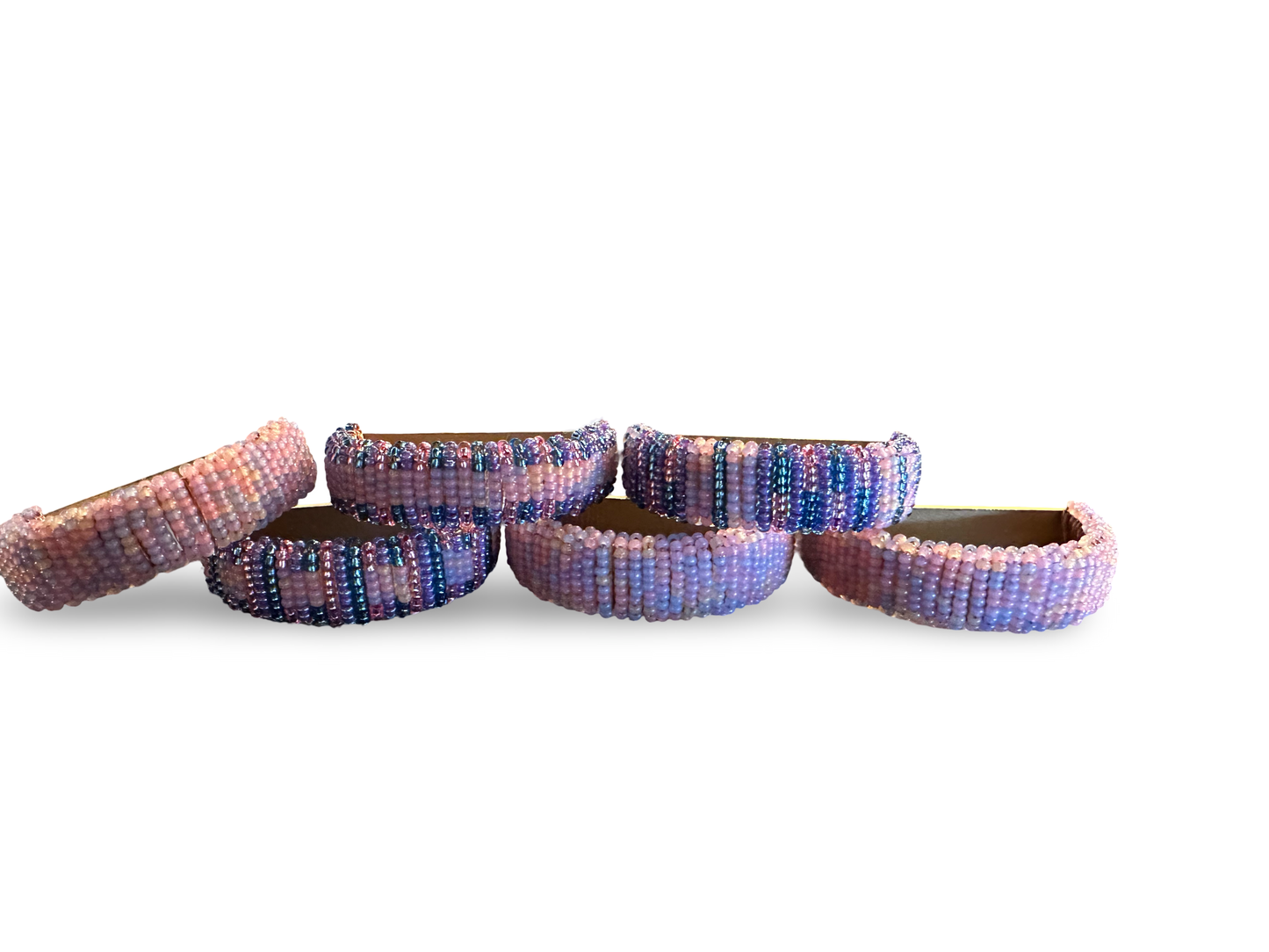 Beaded Napkin Rings (set of 6)