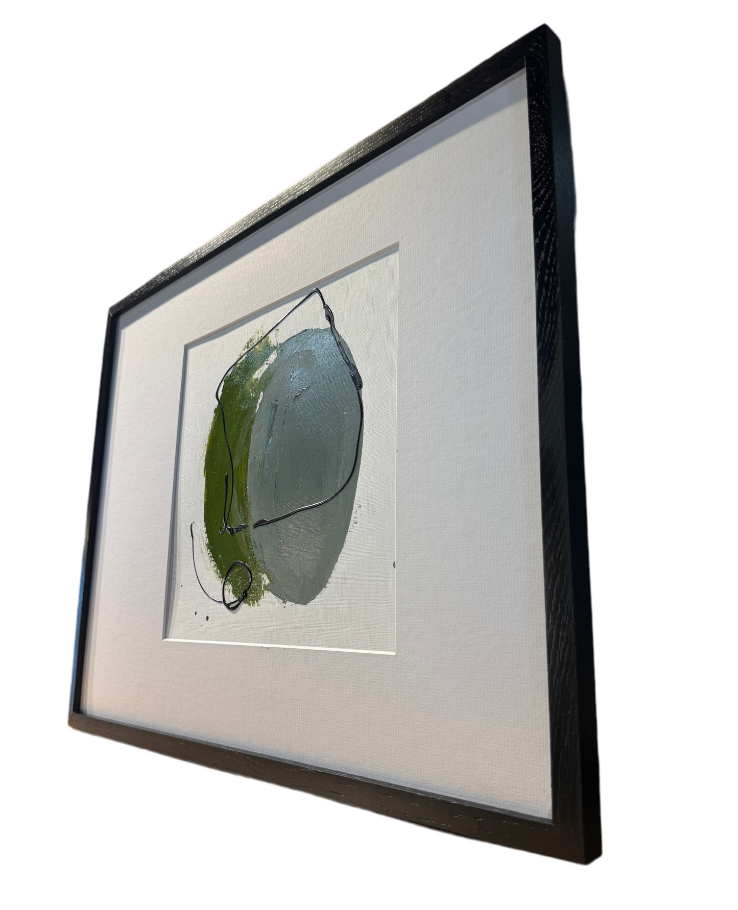 Abstract Green Painting