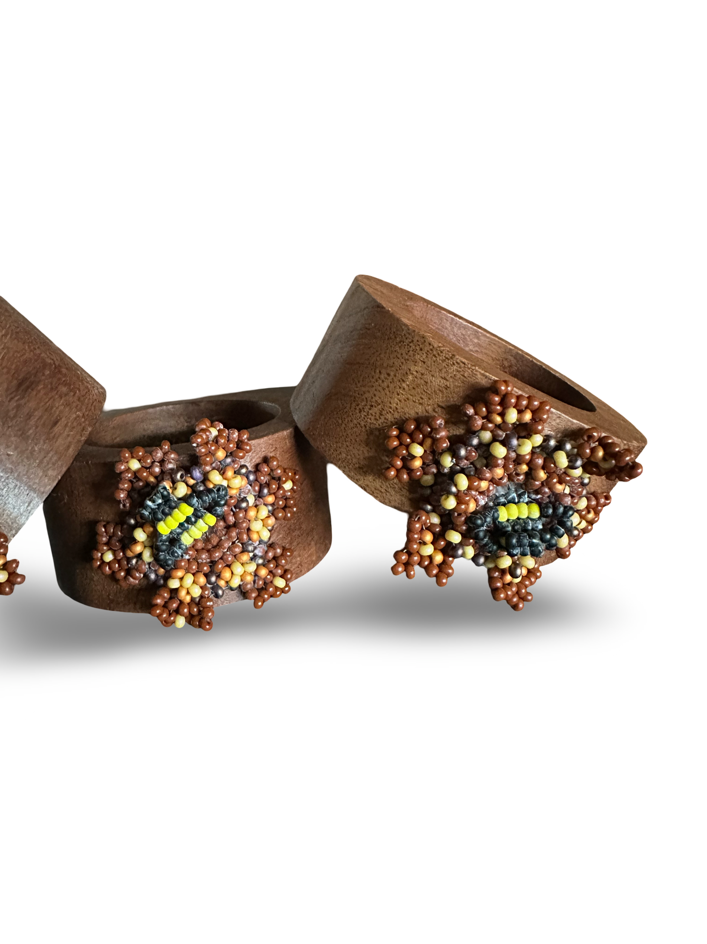 Handmade Bee Napkin Rings