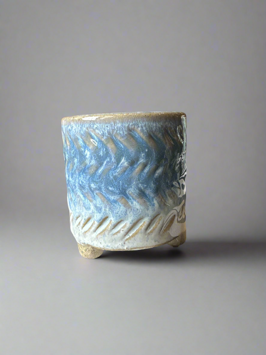 Ceramic Footed Dish
