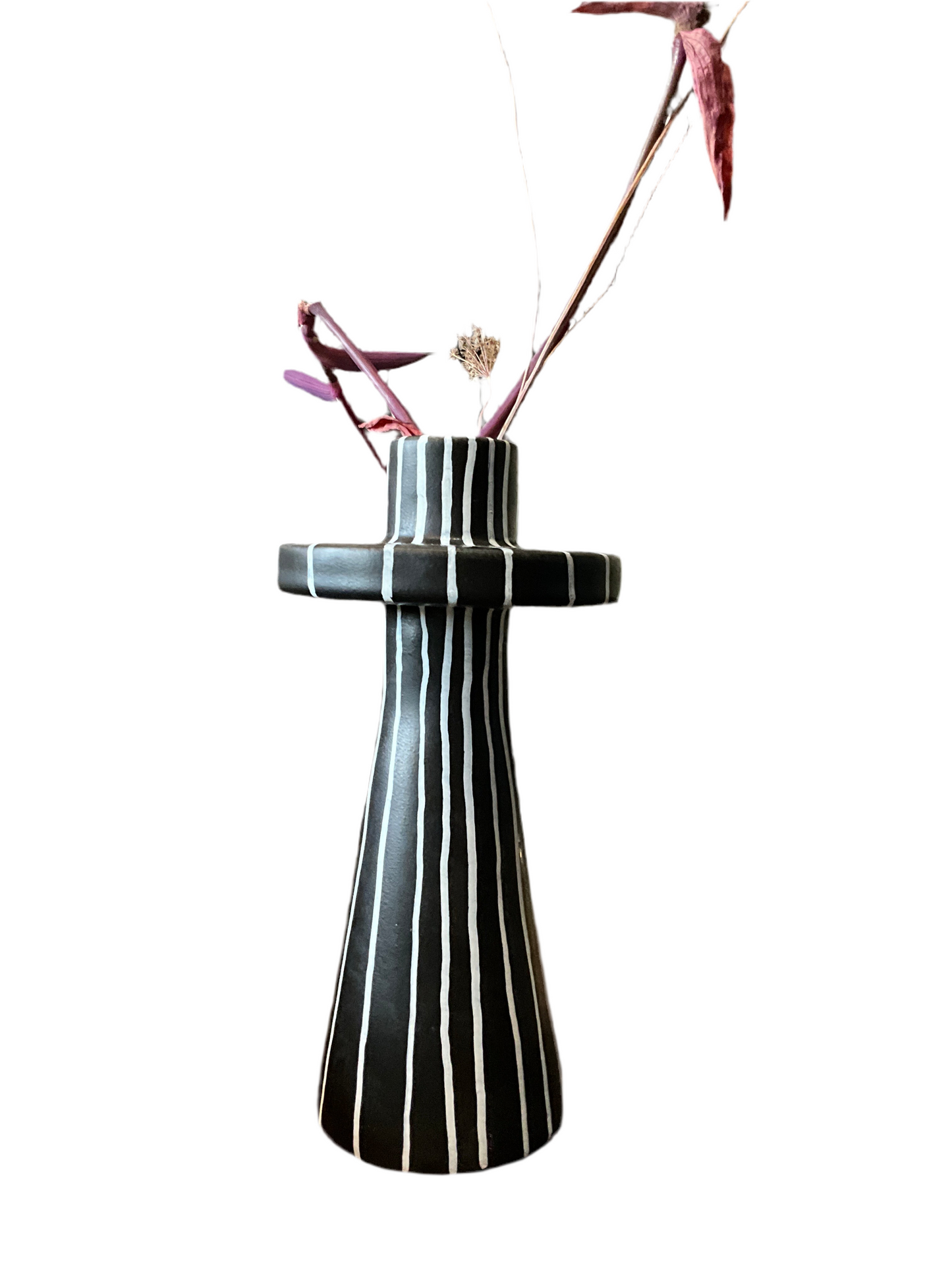 Striped Bud Vase