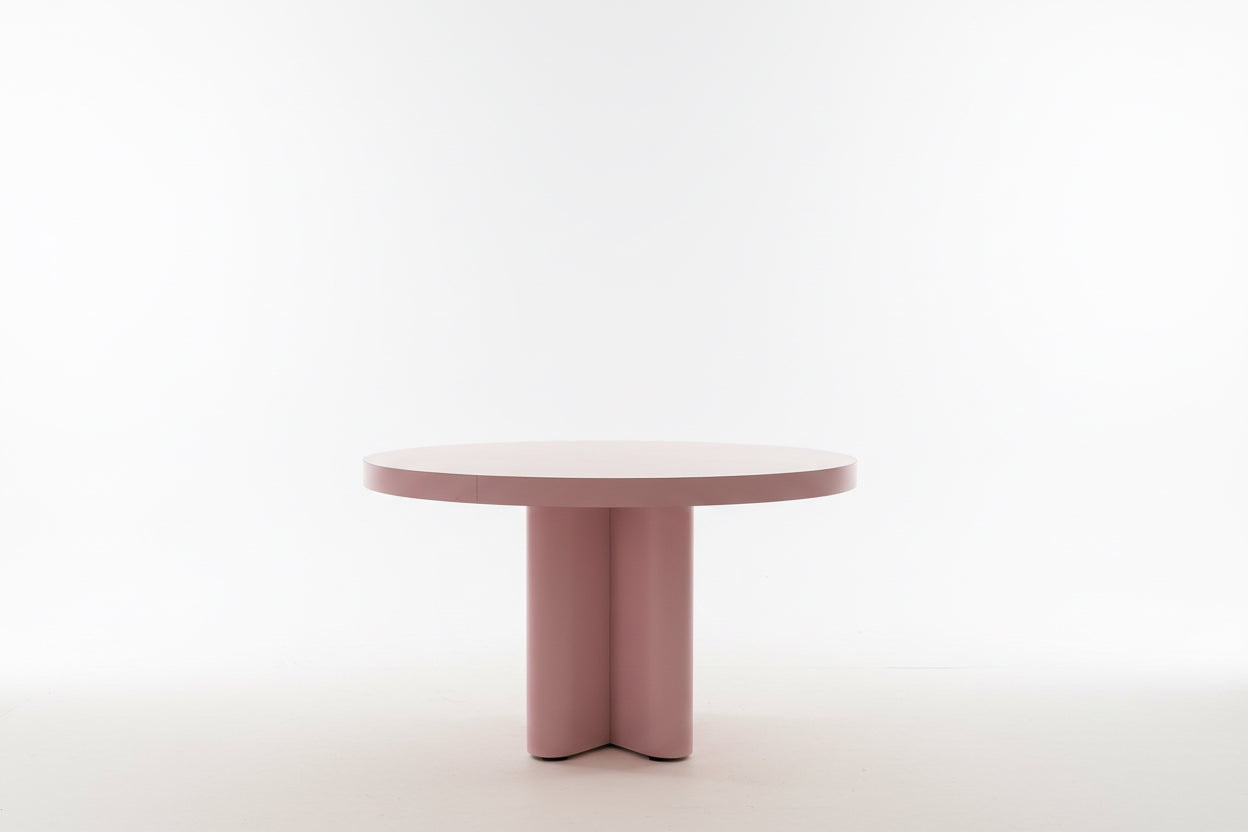 Clover Base Round Periwinkle Table
