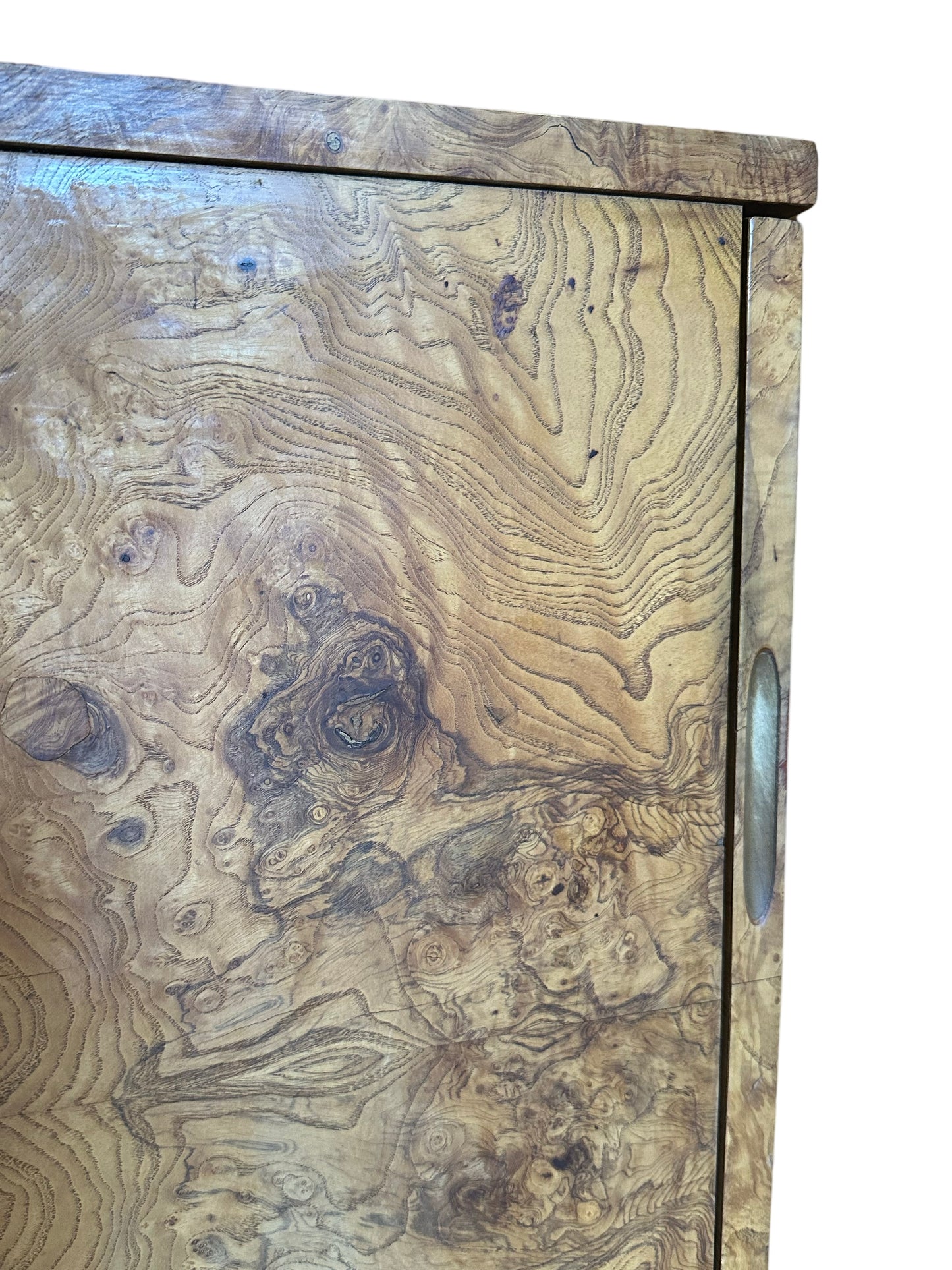 Vintage Burl Cabinet