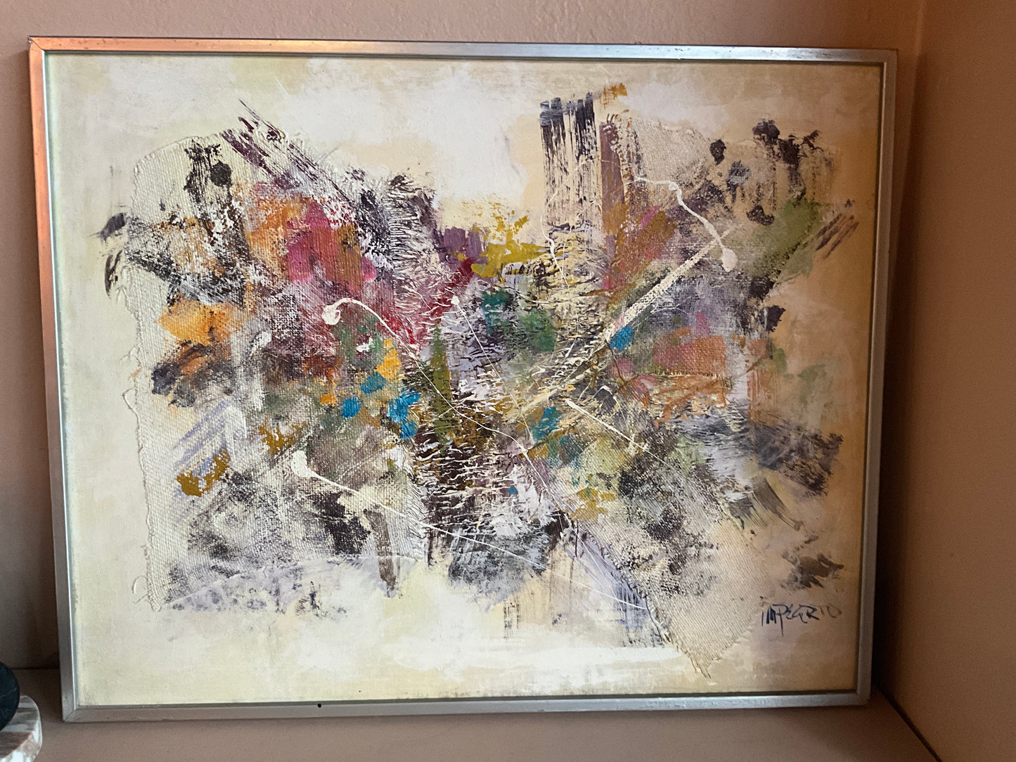 Abstract Vintage Painting