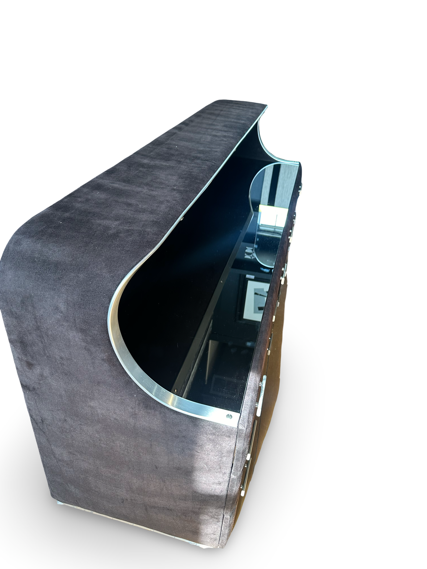 70’s Space Age Ultra Suede Dresser