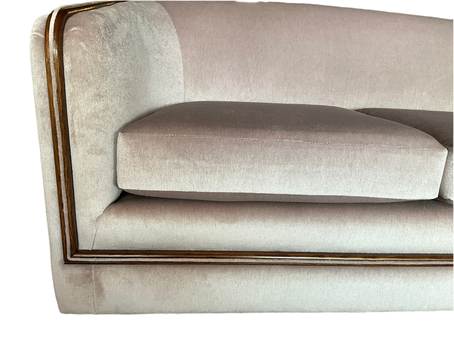 Lavender Re-worked Loveseat