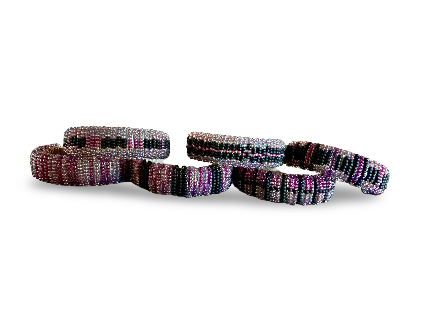 Beaded Napkin Rings (set of 6)