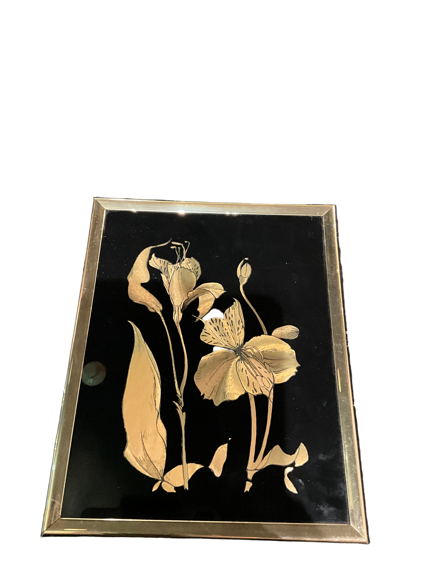 Vintage Black and Gold Art