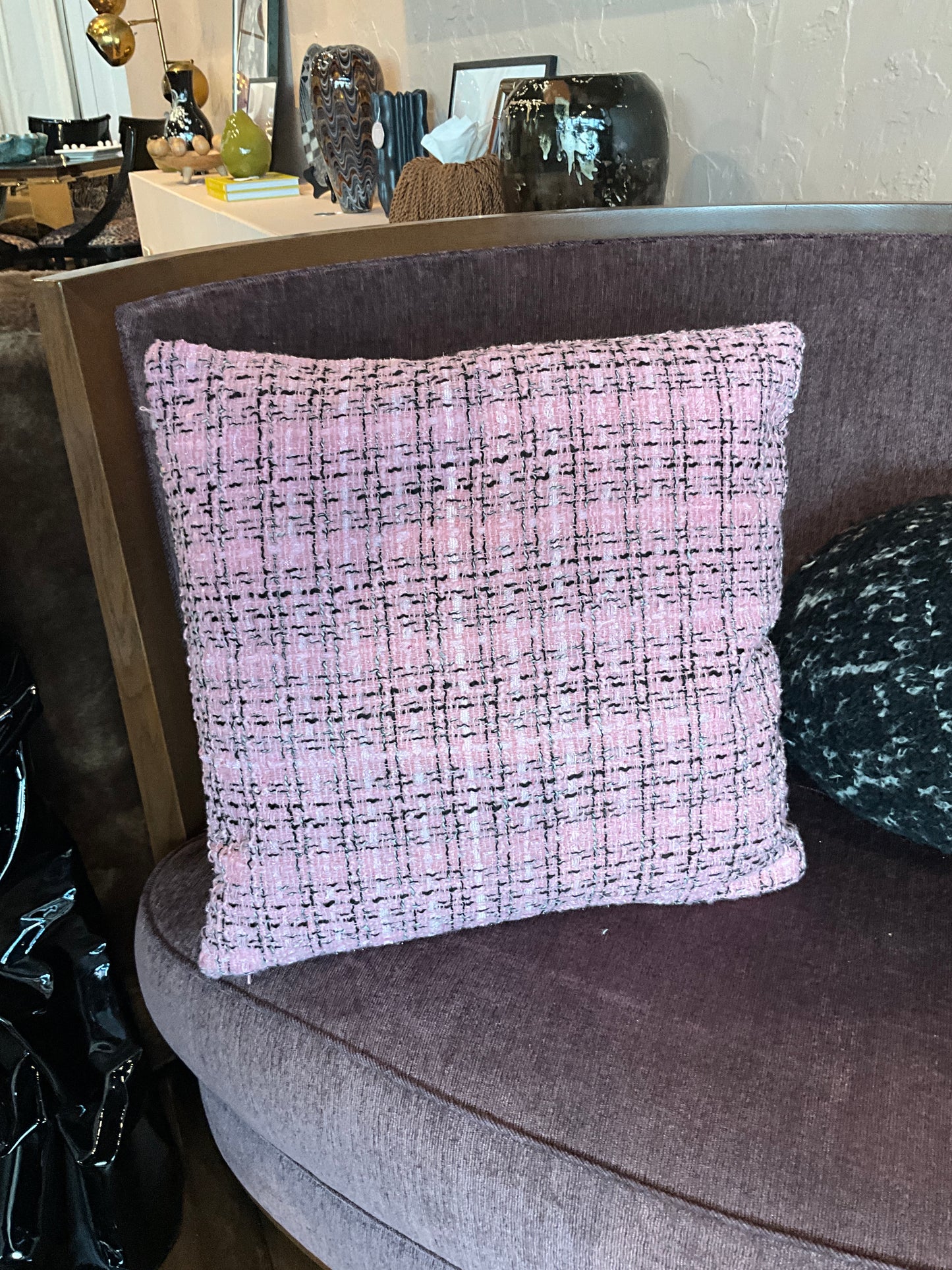 Sparkly Tweed Pillows