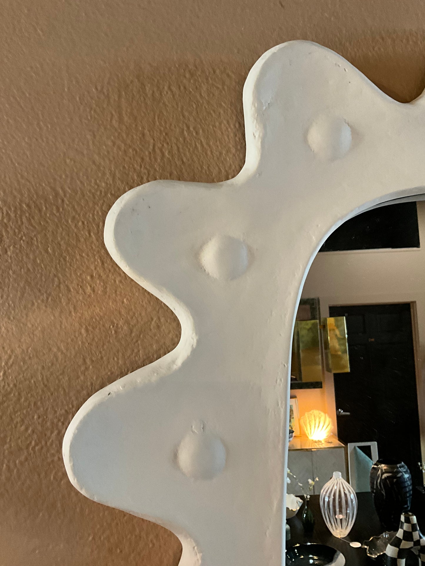 French Scallop Mirror