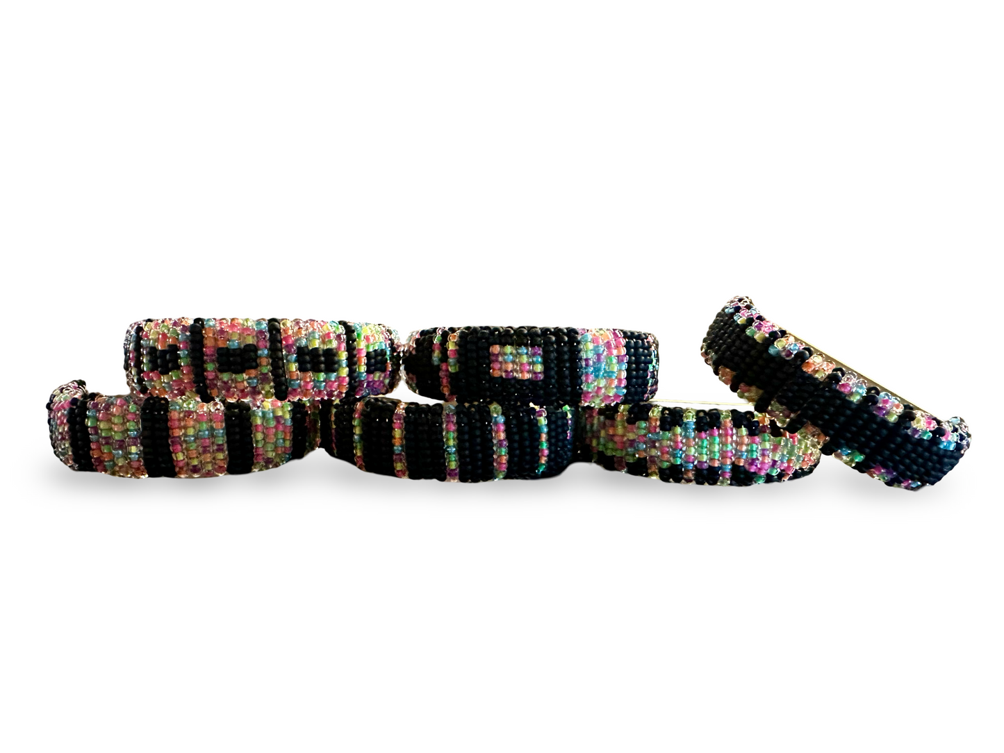 Beaded Napkin Rings (set of 6)