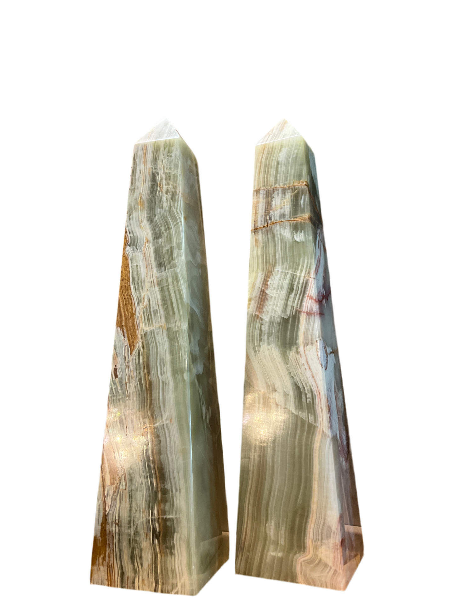 Set of Onyx Obelisks