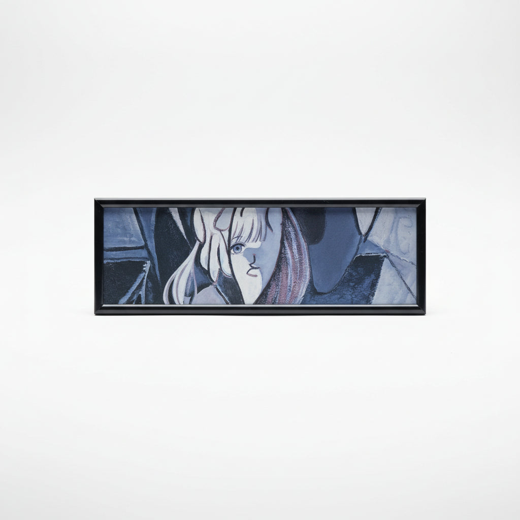 French Blue Abstract