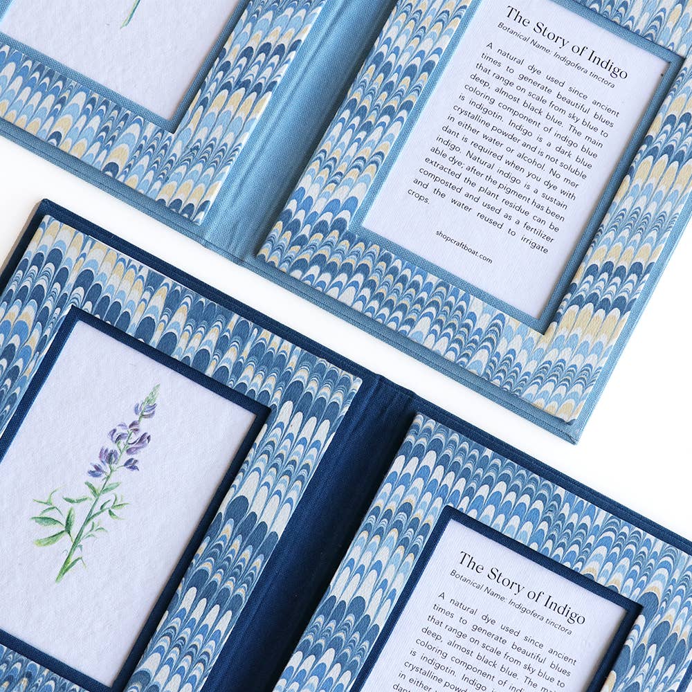 Indigo Natural Dyed Keepsake Photo Frame