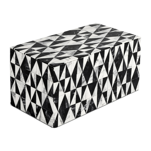 Decorative Box Medley Harlequin Pattern in 7 Sizes