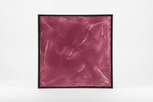 Black berry glossy painting by The Vault Creative showcasing a vibrant, reflective black berry with glossy finish on canvas.