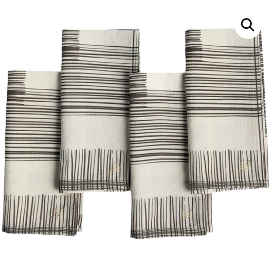 Hard Rock Napkins, set of four