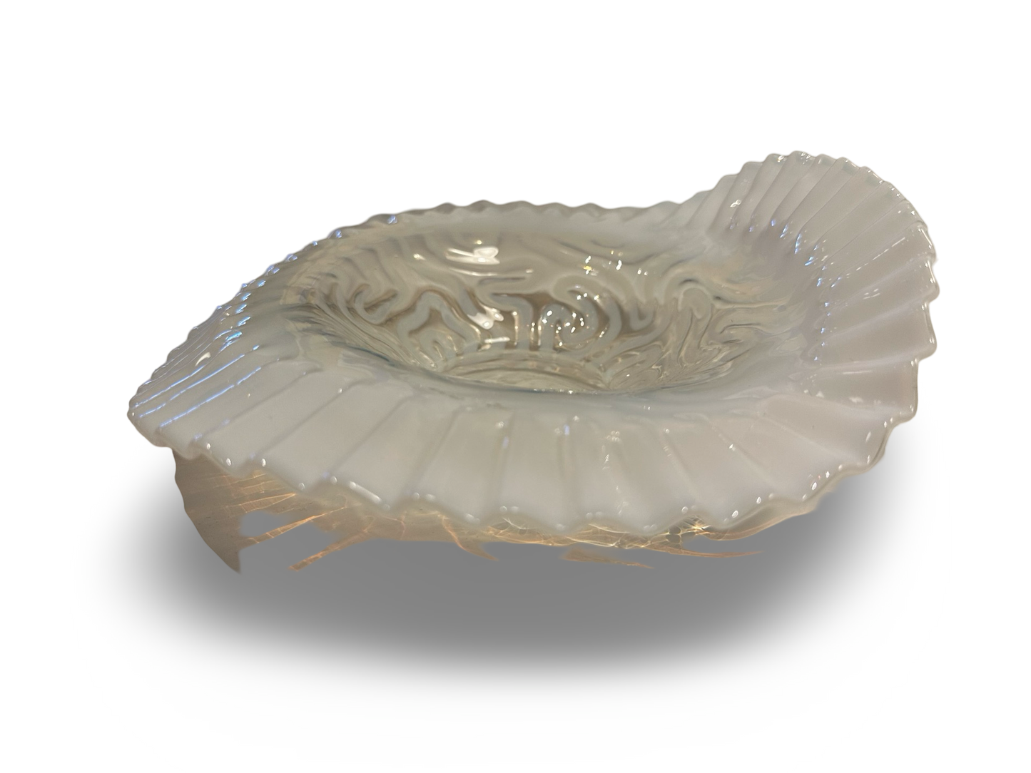 Opal Ruffle Bowl