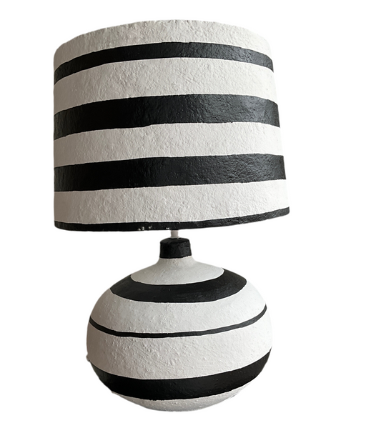 French Hand Painted Table Lamp