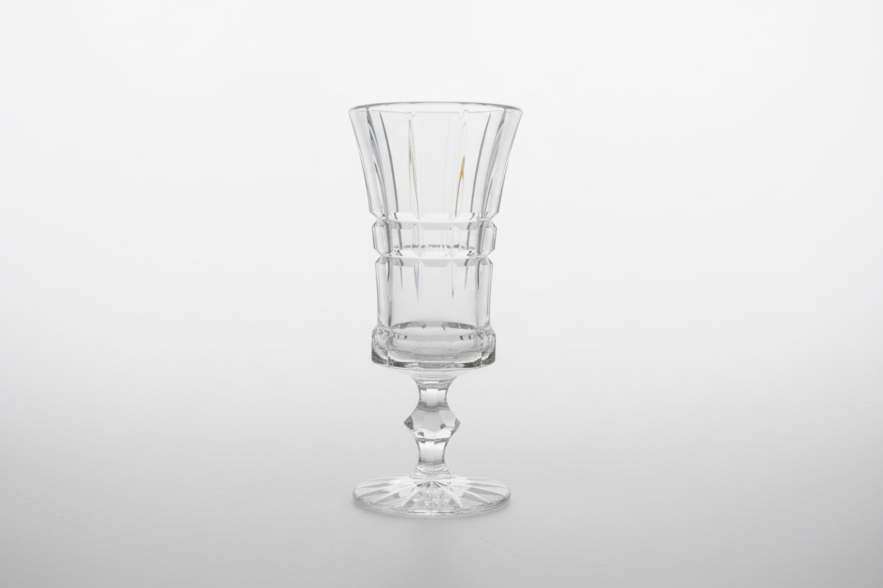 Crystal Pedestal Vase