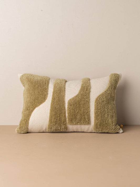 Abstract Cushions | Olive