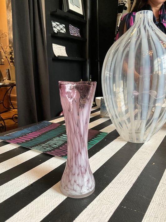 Purple murano vase