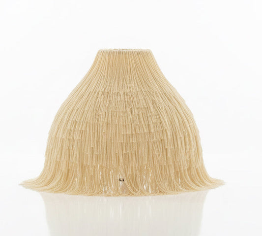 ARH Cream Fringe Vase