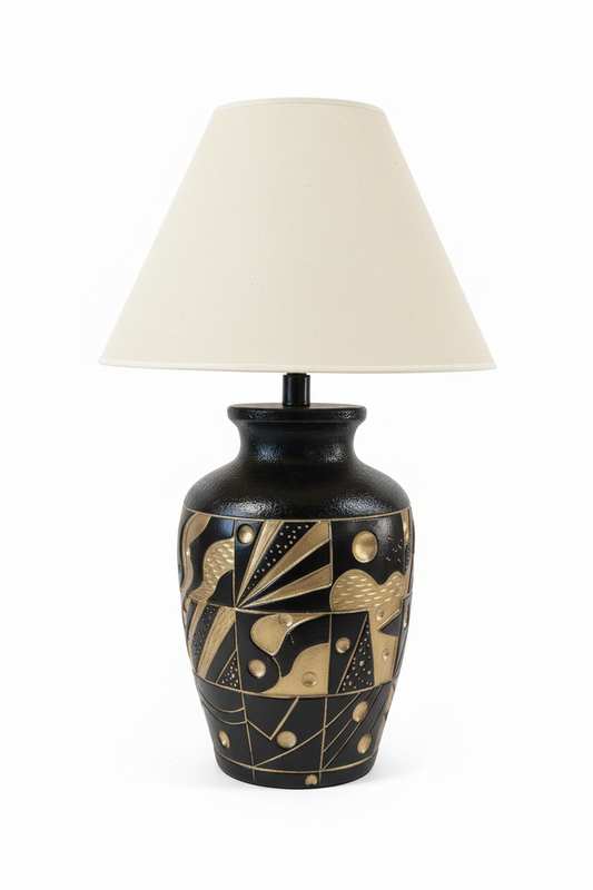 Vintage Ceramic Mod Lamp