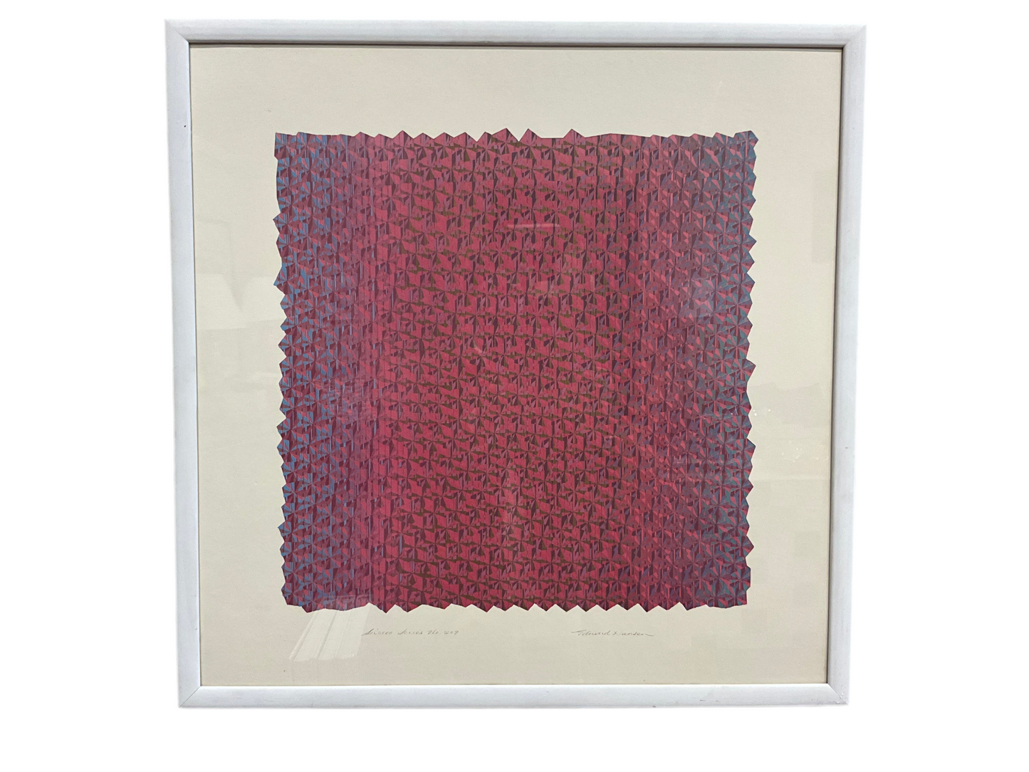 Vintage Signed Screen Print