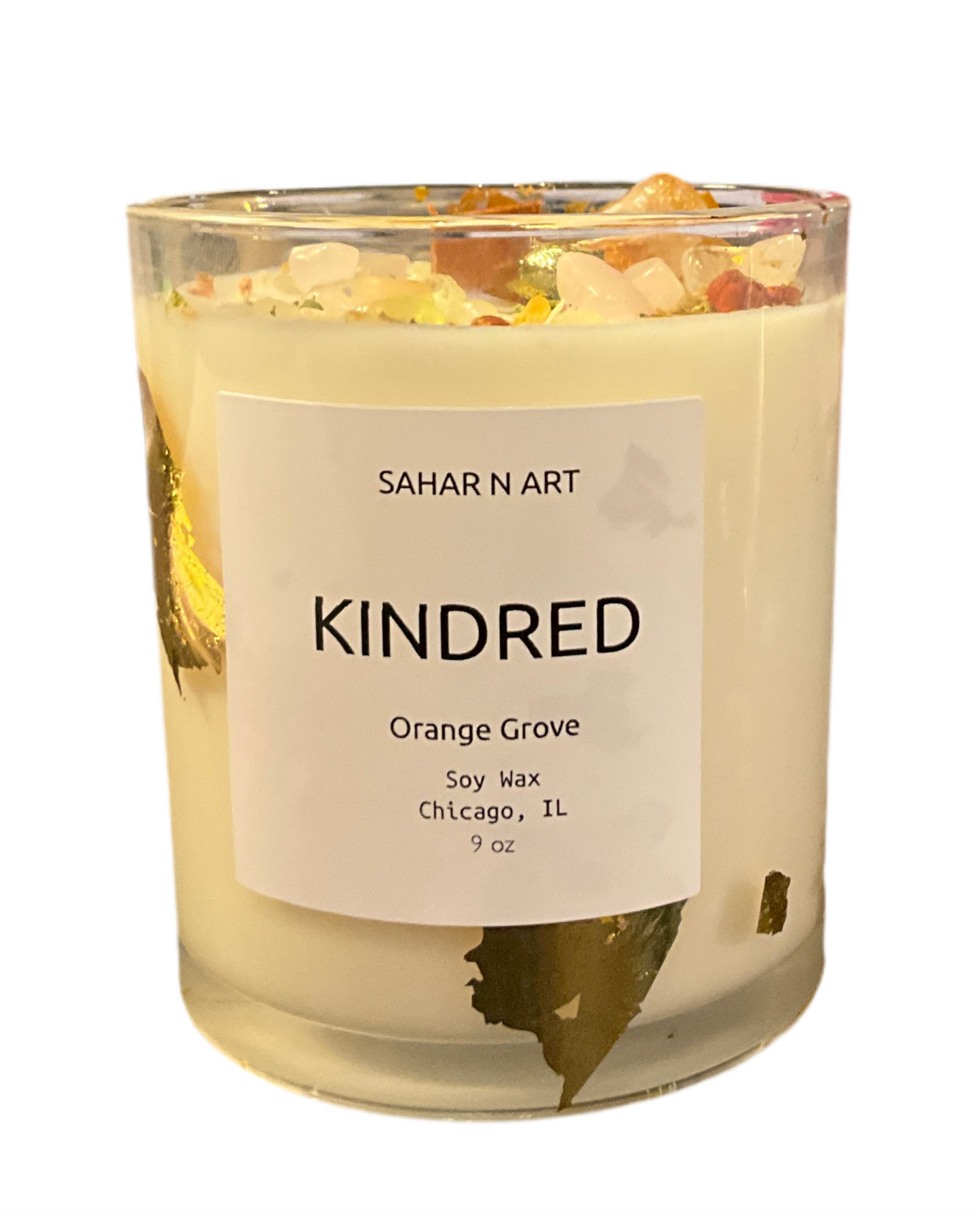 Sahar N Art Candle