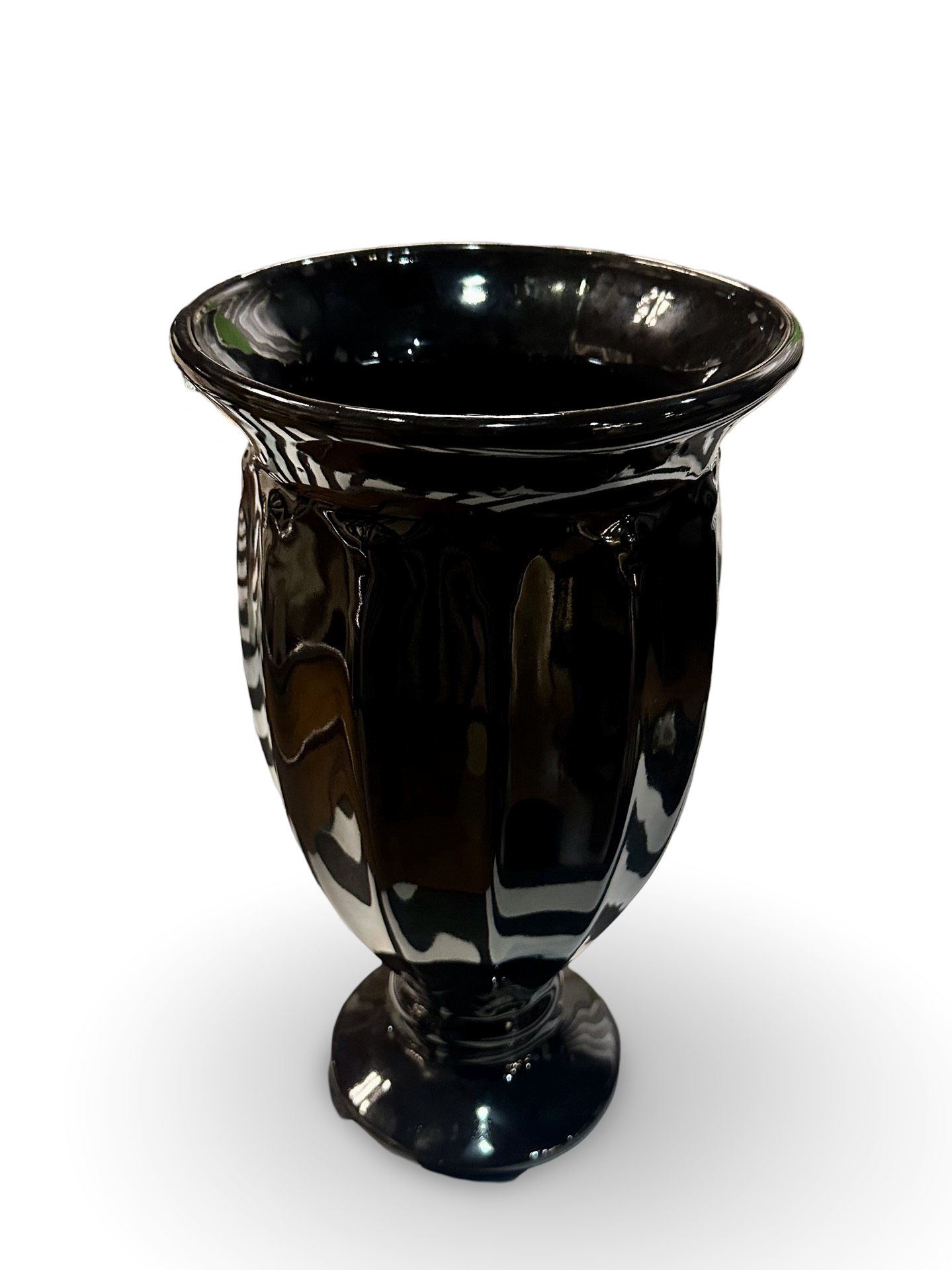 Haeger Black Vase