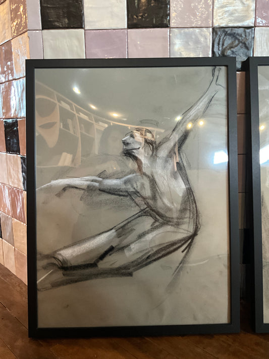Vintage Life Drawing Sketch 1