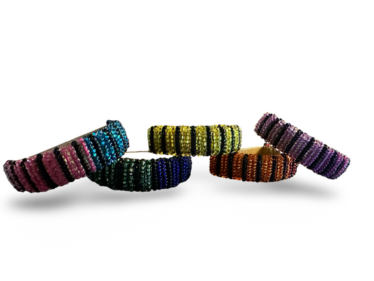 Beaded Napkin Rings (set of 5)