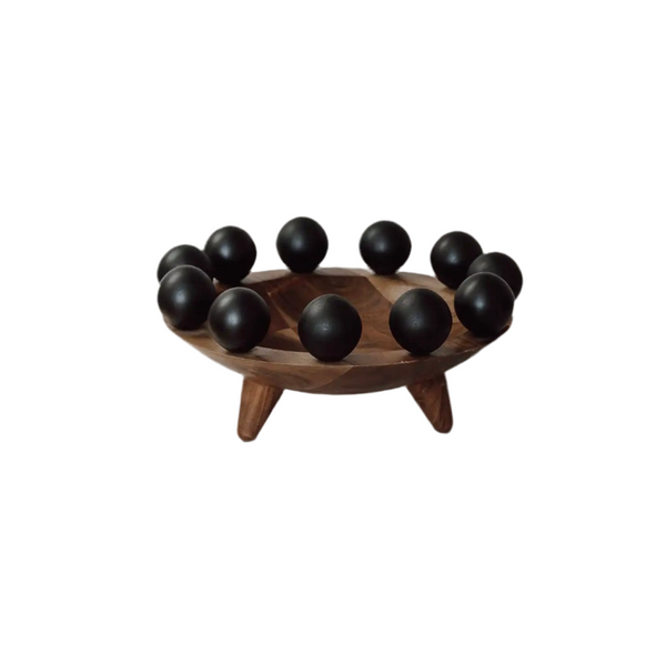 Ball Boy, Black & Walnut