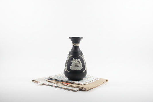 Black Basalt Wedgwood Bud Vase