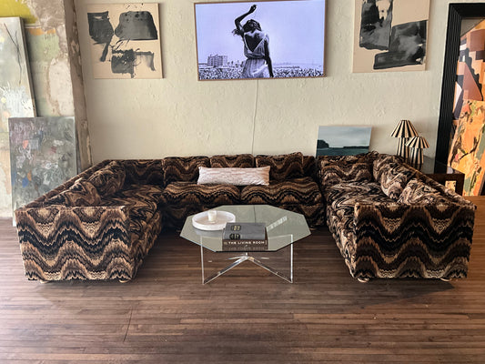 Directional/Jack Lenor Larsen U Shaped Sectional